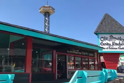 Visiting candy shops is one of the best things to do in Gatlinburg TN