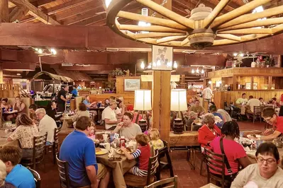 dining room at our gatlinburg breakfast restaurant